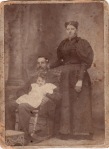 The Balmers, Henry, Bertha, and Baby Margaret, ca. 1899.